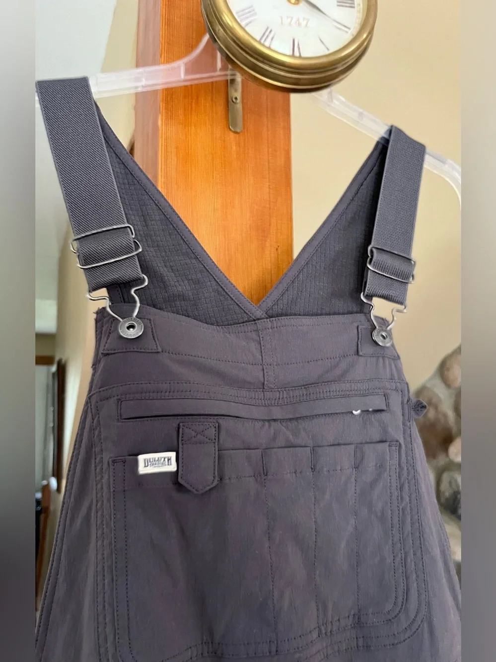 Women’s Duluth Trading Co Heirloom Lined Gardening overalls M x 29 - Picture 6 of 14